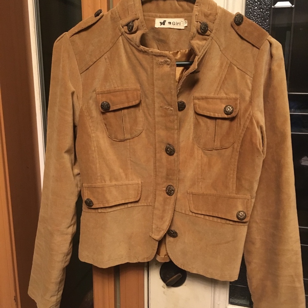 Military style jacket sz medium